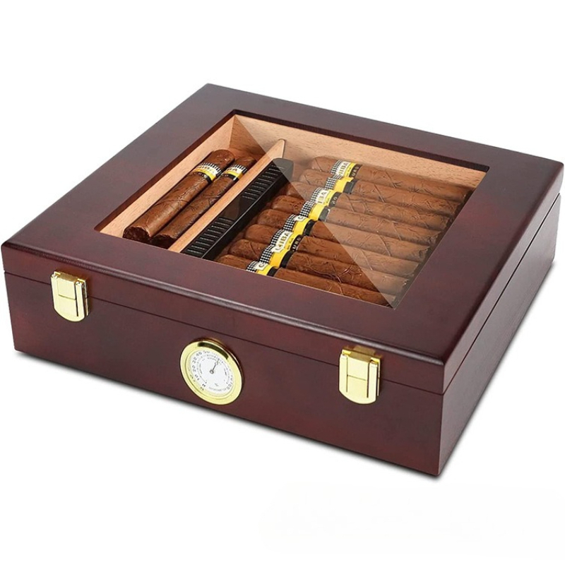 Men Accessories Gadgets - Boîte à cigares avec humidificateur et