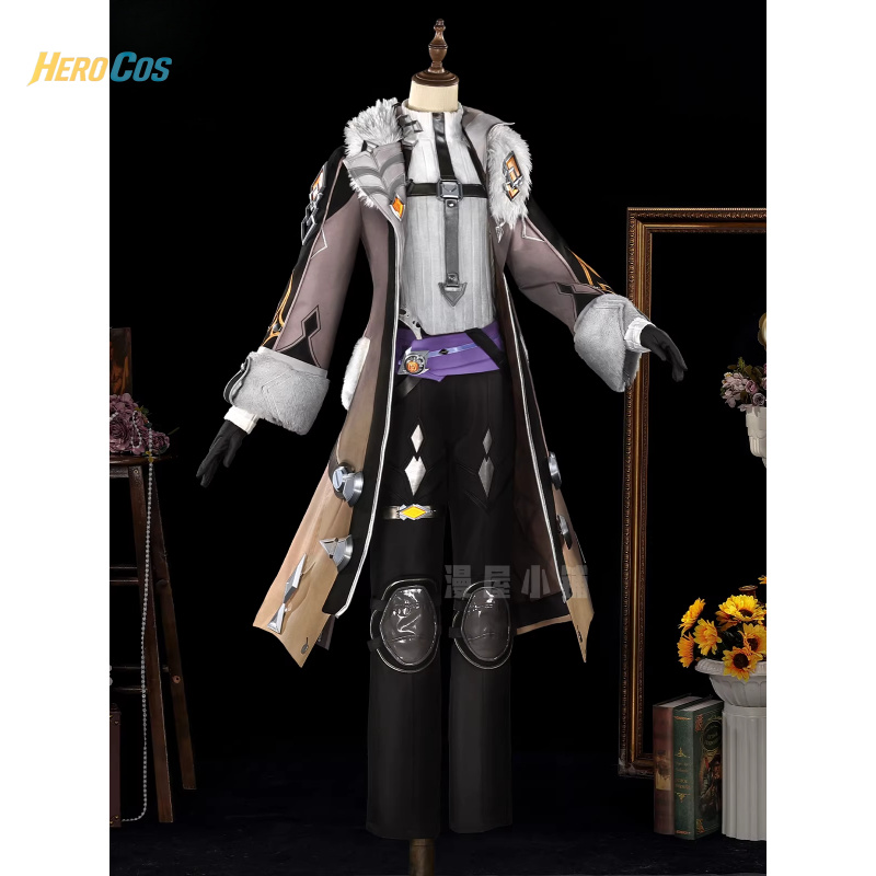Men Accessories For Party - Costume de cosplay Illuga Genshin Impact,