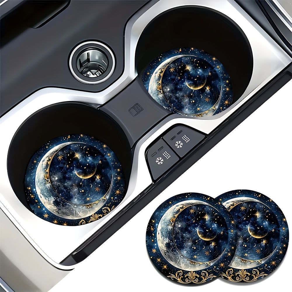 Men Accessories Elegant - 2 sous-verres pour voiture Starry Night