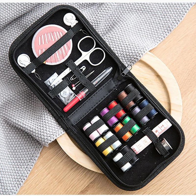 Men Accessories Kit Bag - Kit de couture portable, mini boîte
