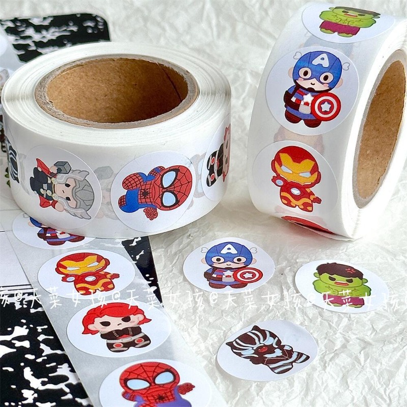 Men Accessories To Look Good - 500 autocollants Marvel Spider-Man Iron Man,