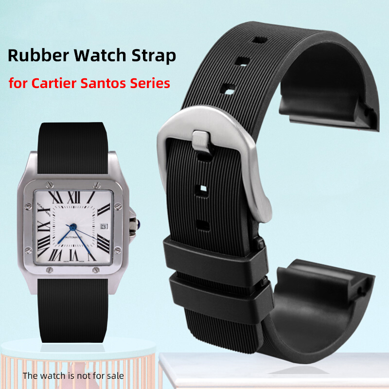 Men'S Accessories Cartier - Bracelet de montre étanche en caoutchouc