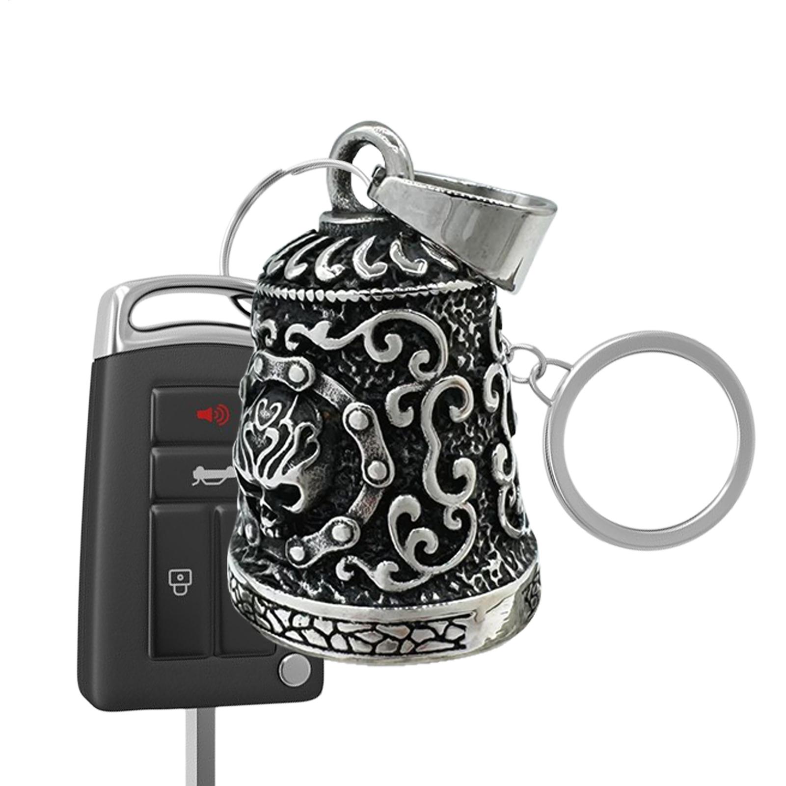 Men'S Accessories Chain - Breloque cloche tête de mort pour