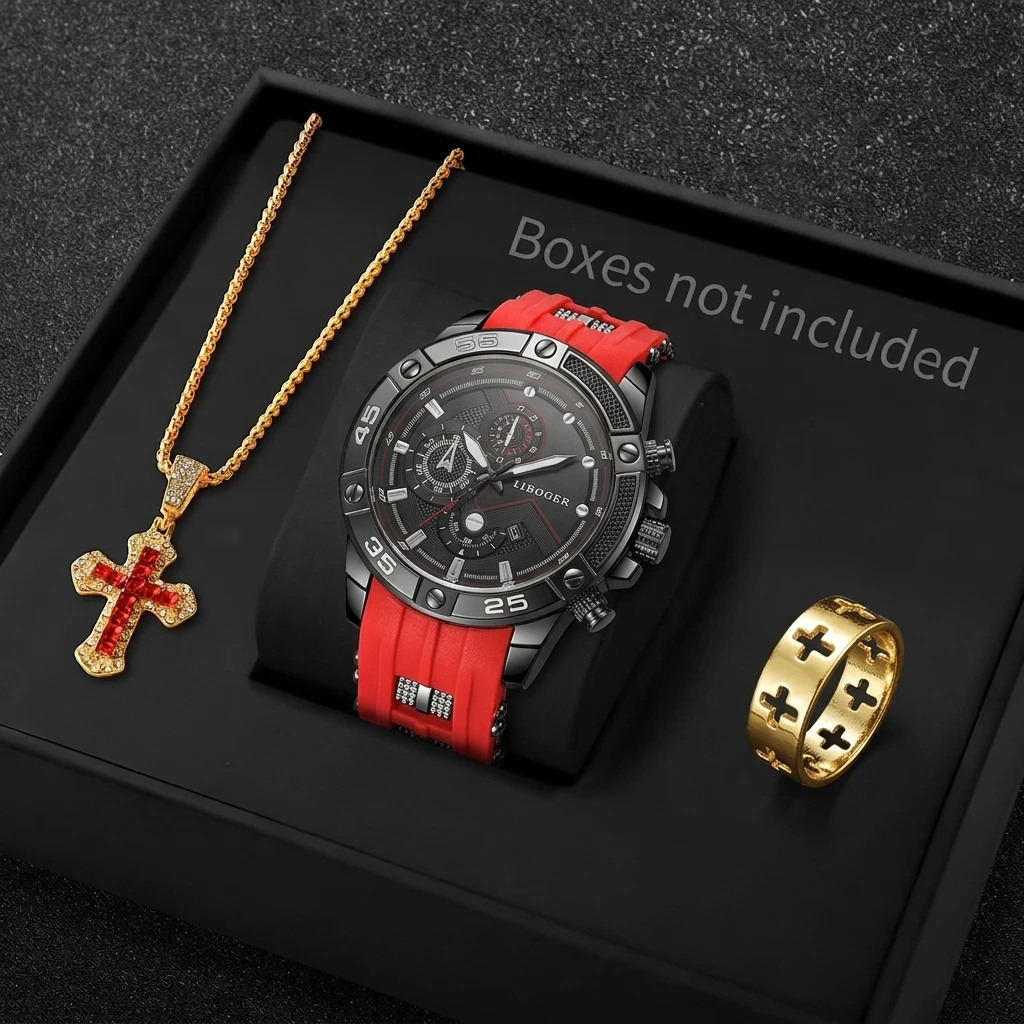 Men Accessories Gadgets - Ensemble de 3 montres de sport