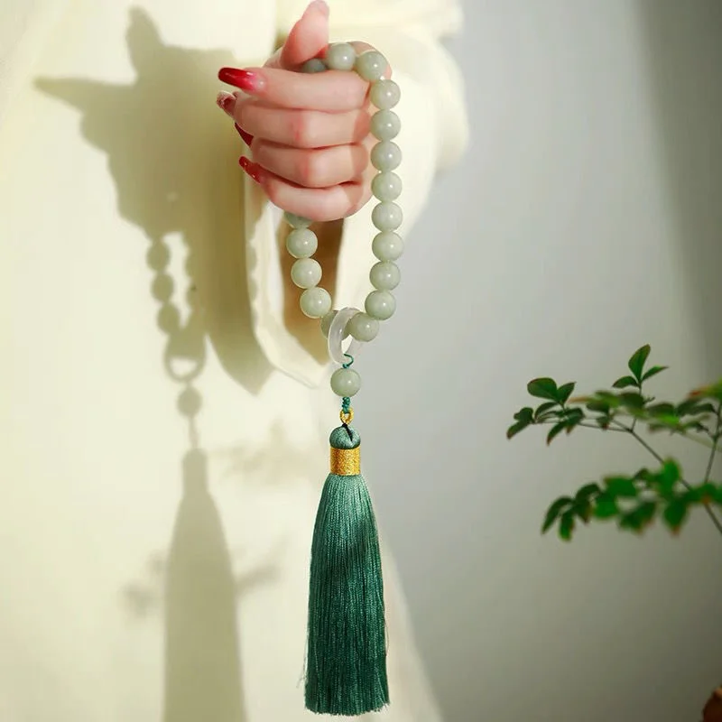Bead Bracelet Men - Collier et Bracelet à Pompon en