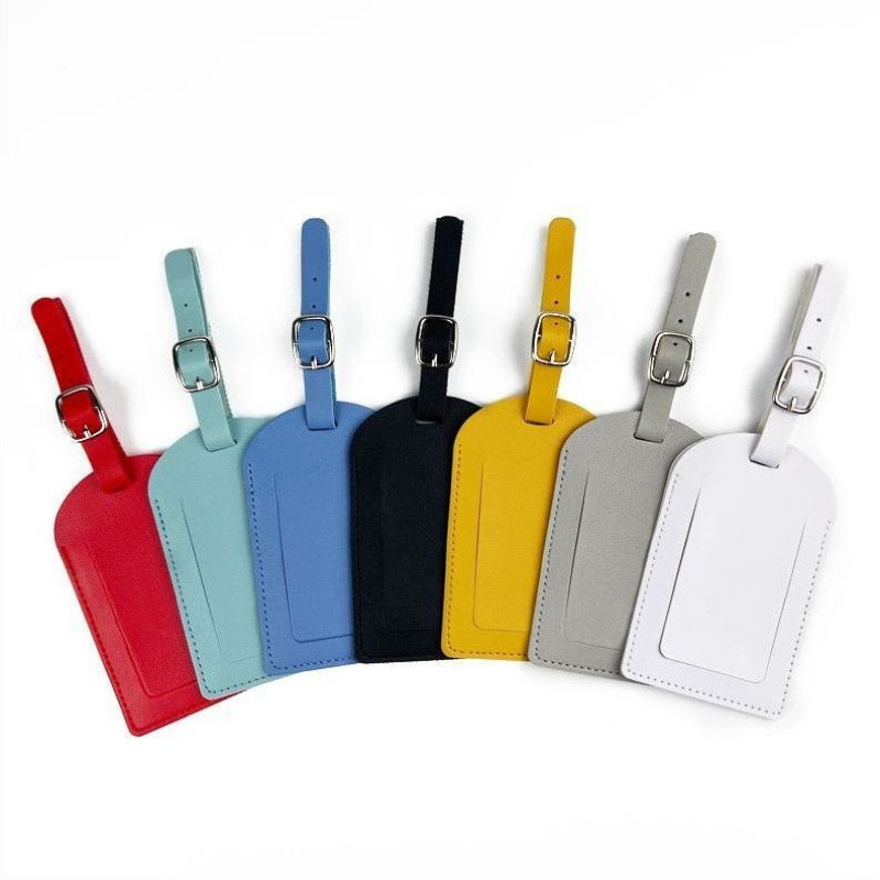 Étiquettes de bagage en cuir P - Men Accessories Name avis et prix