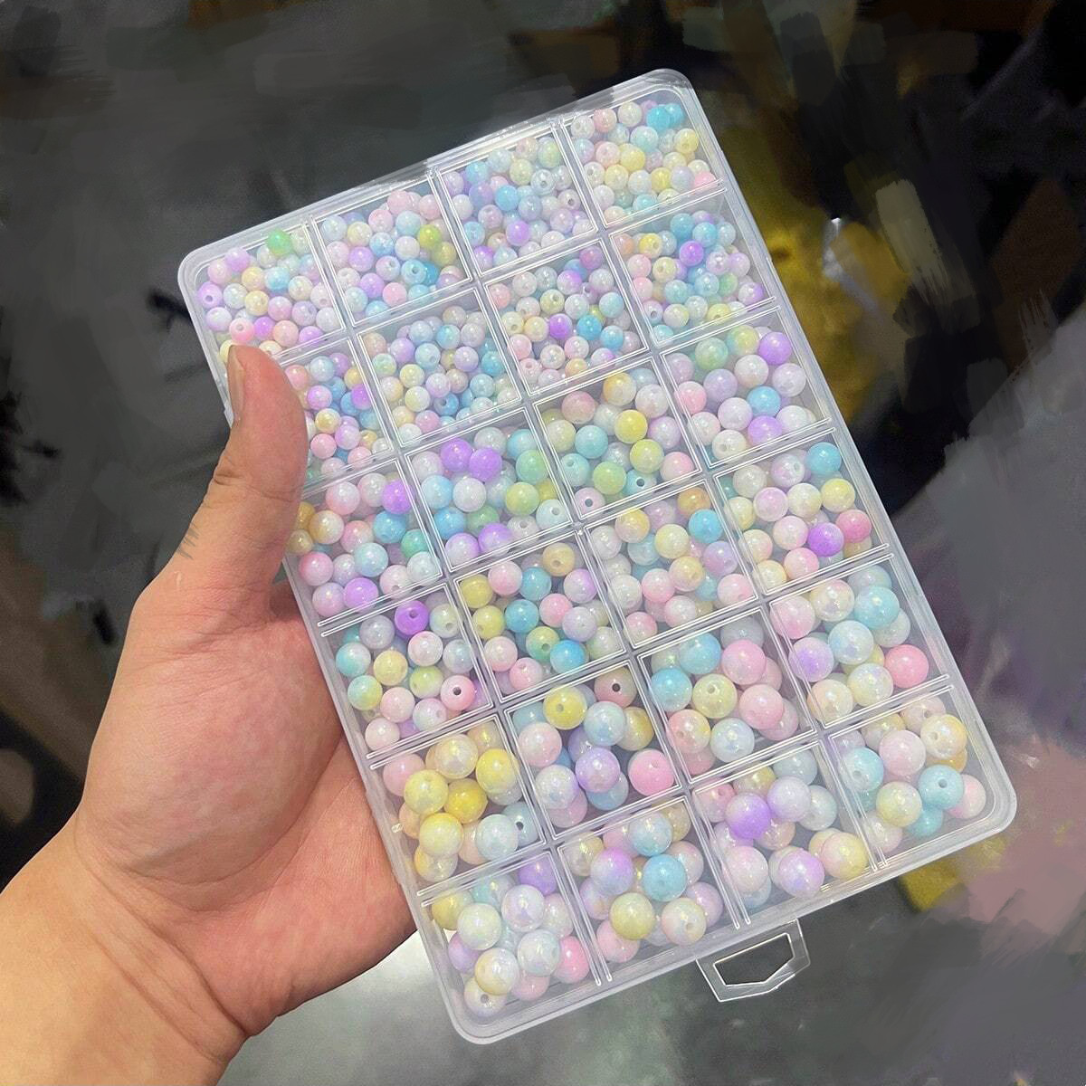 Boîte de 800 pièces/24 compart - Bead Bracelet Men avis et prix
