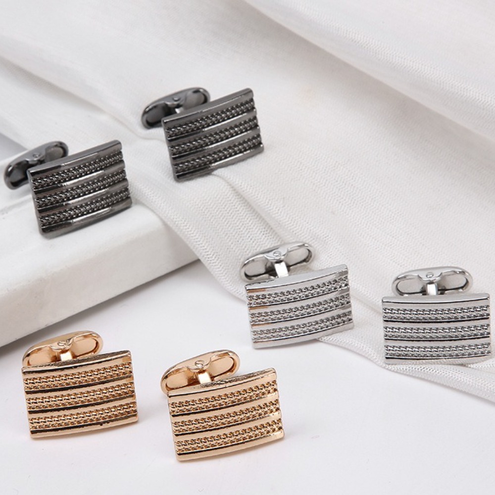 Boutons de manchette rectangul - Men Accessories Amazon avis et prix