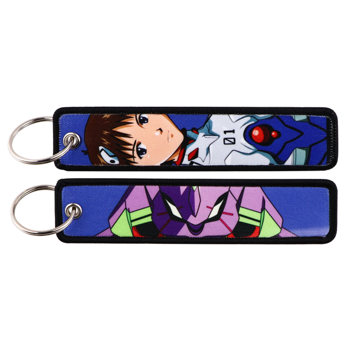 Porte-clés brodés Anime EVA, p - Men Accessories Sale avis et prix