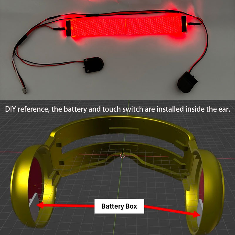 Analyste de cosplay LED flexib - X Men Accessories avis et prix