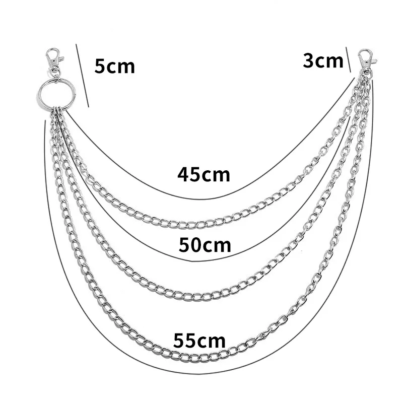 Chaîne de ceinture en métal à  - Men'S Accessories Chain avis et prix