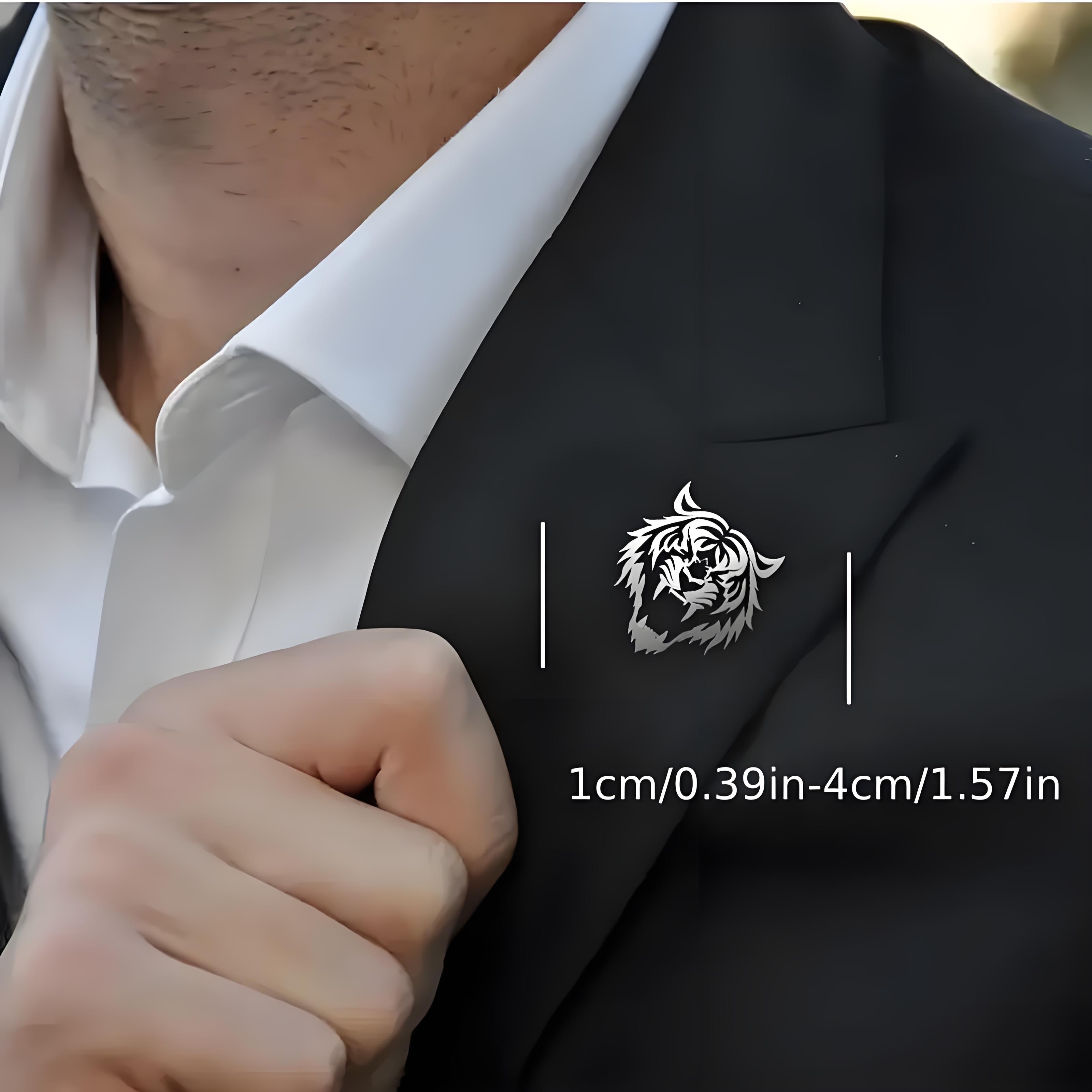 Épingle à revers tête de tigre - Men Accessories Kit avis et prix