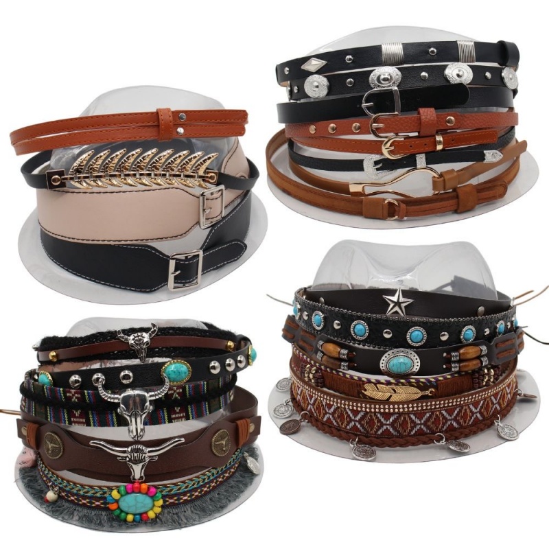 Accessoires de chapeau en cuir - Men Accessories Ethnic avis et prix
