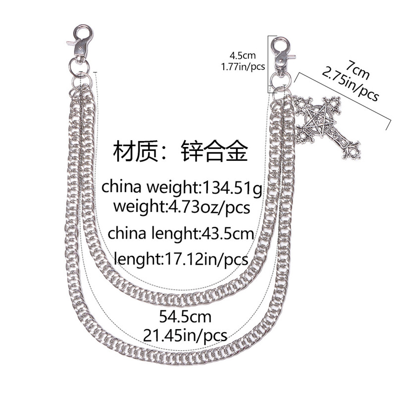 Chaîne de pantalon en métal Pu - Men'S Accessories Chain avis et prix