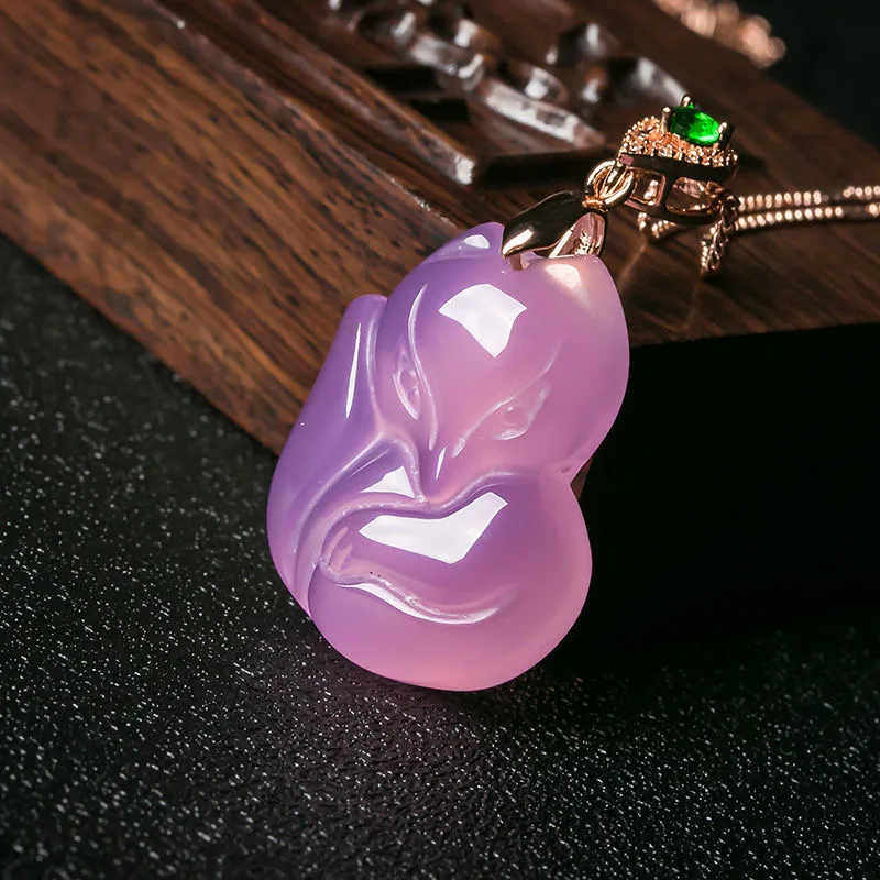 Collier pendentif renard agate - Men'S Accessories Chain avis et prix