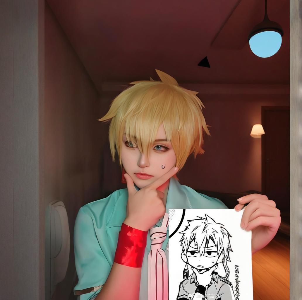Anime Cosplay toilette liée ha - Men Accessories Kit avis et prix
