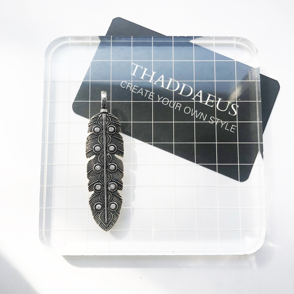 Pendentif plume d'aigle, marqu - Men'S Accessories Jewelry Brands avis et prix