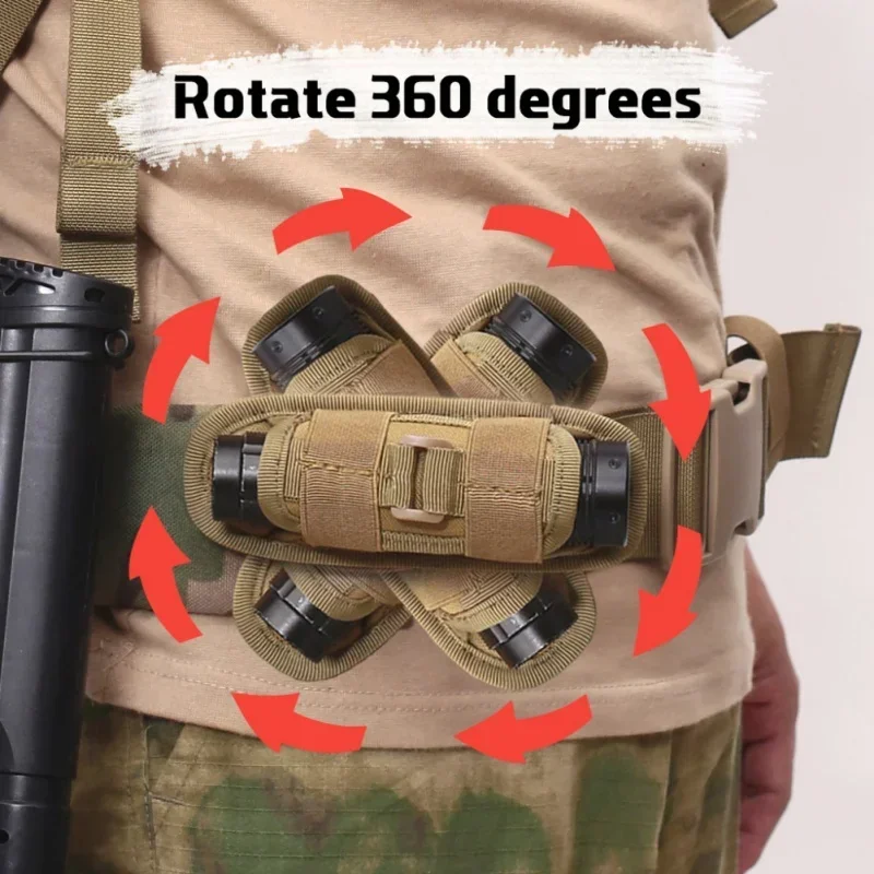 Sac de lampe de poche Molle, h - Men Accessories Kit Bag avis et prix