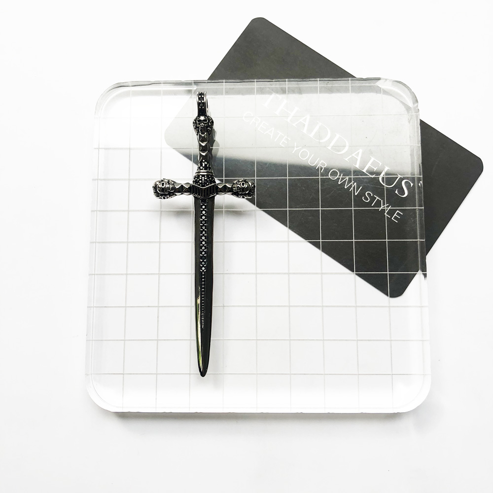 Pendentif épée de crâne, bijou - Men'S Accessories Jewelry Brands avis et prix