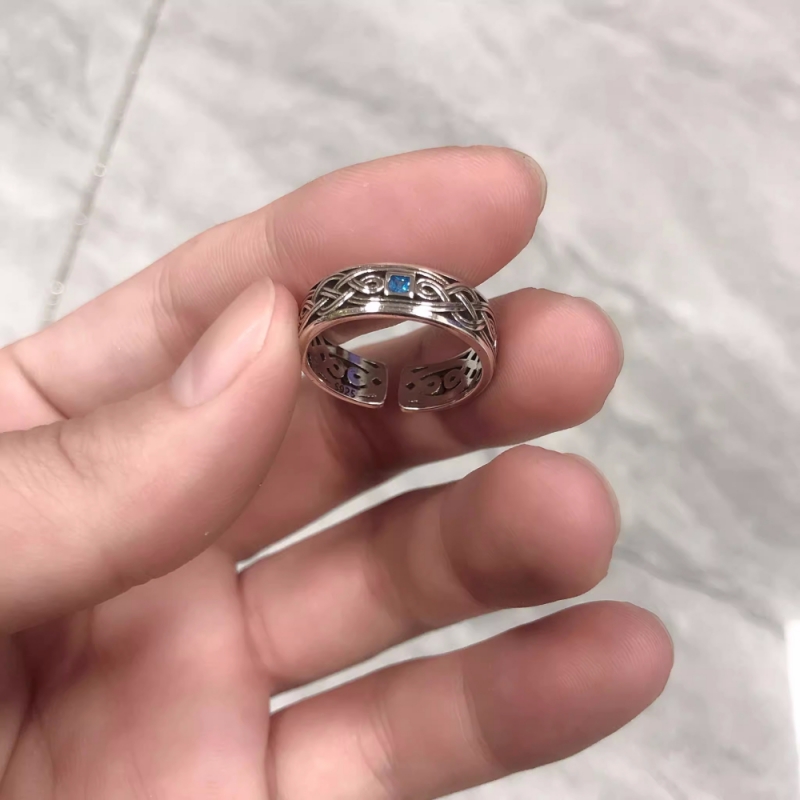 Buyee 925 bague de couple en a - Men Accessories Elegant avis et prix