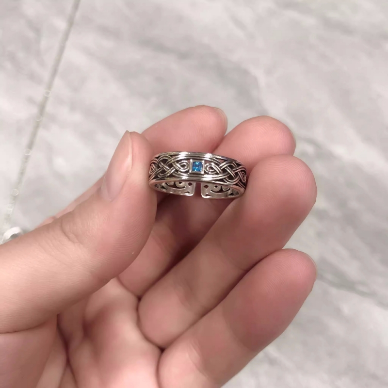 Buyee 925 bague de couple en a - Men Accessories Elegant avis et prix