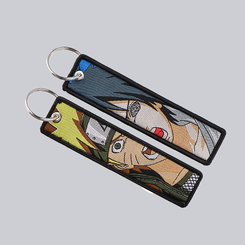 Porte-clés brodés Anime Naruto - Men Accessories Sale avis et prix