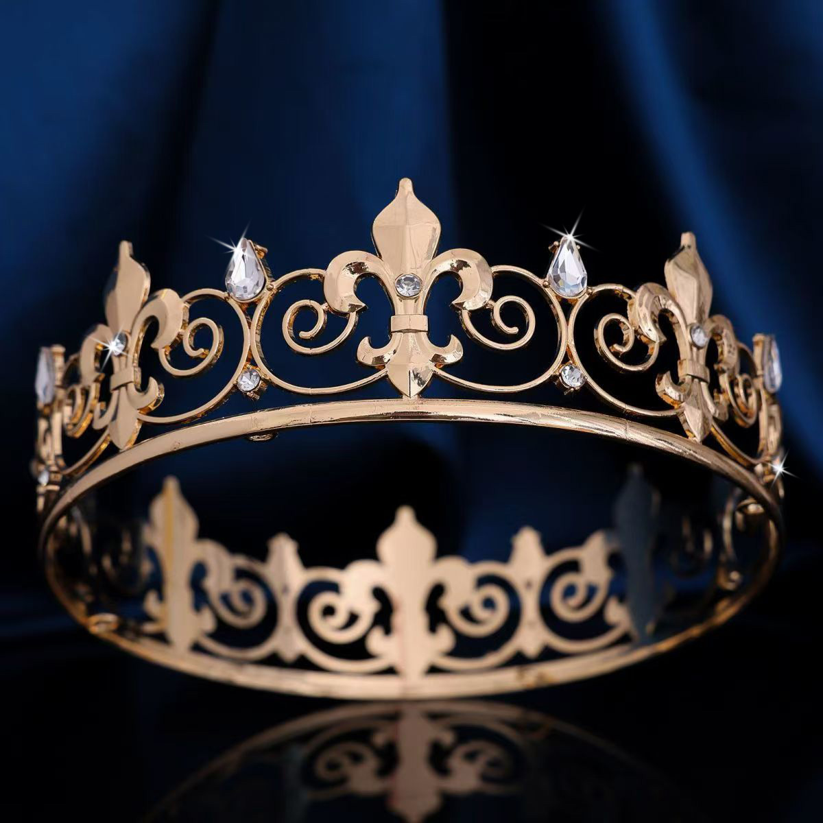 Couronne de roi Royal reine po - Men Accessories For Party avis et prix