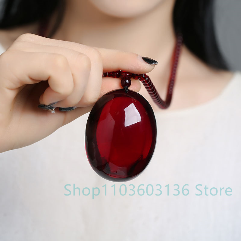 Collier pendentif en cire d'ab - Men Accessories Ethnic avis et prix