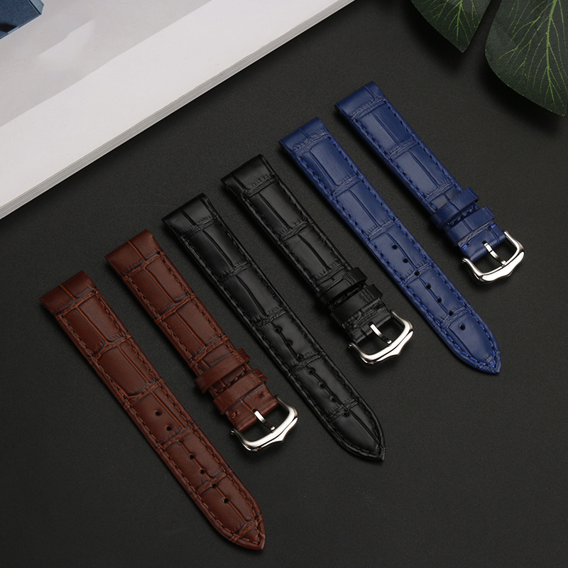 Bracelet de montre en cuir à d - Men'S Accessories Cartier avis et prix