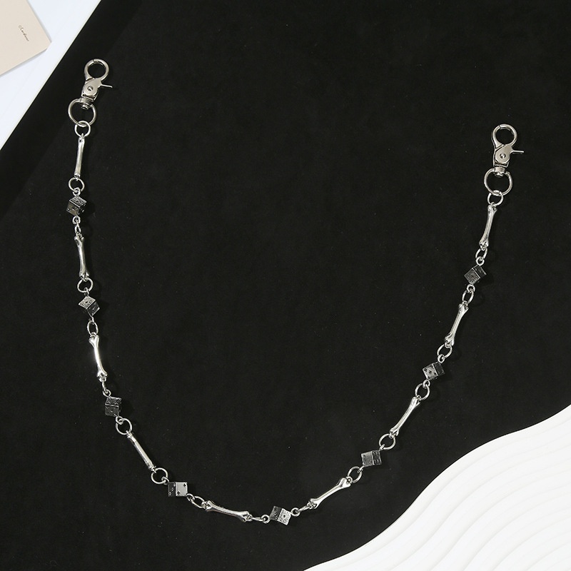 Chaîne de pantalon de dés d'os - Men'S Accessories Chain avis et prix