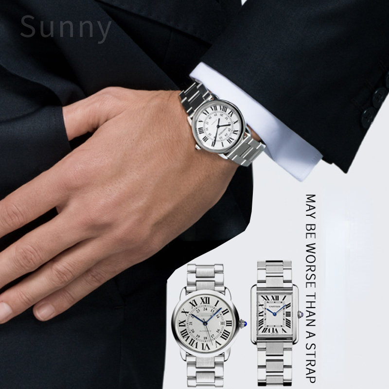 Bracelet de montre en acier in - Men'S Accessories Cartier avis et prix