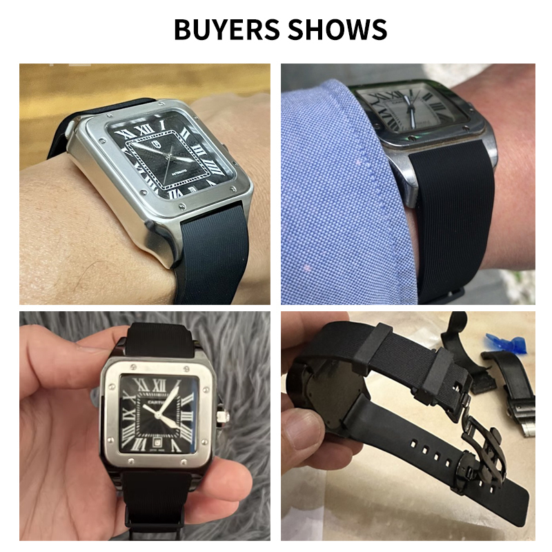 Bracelet de montre en Silicone - Men'S Accessories Cartier avis et prix