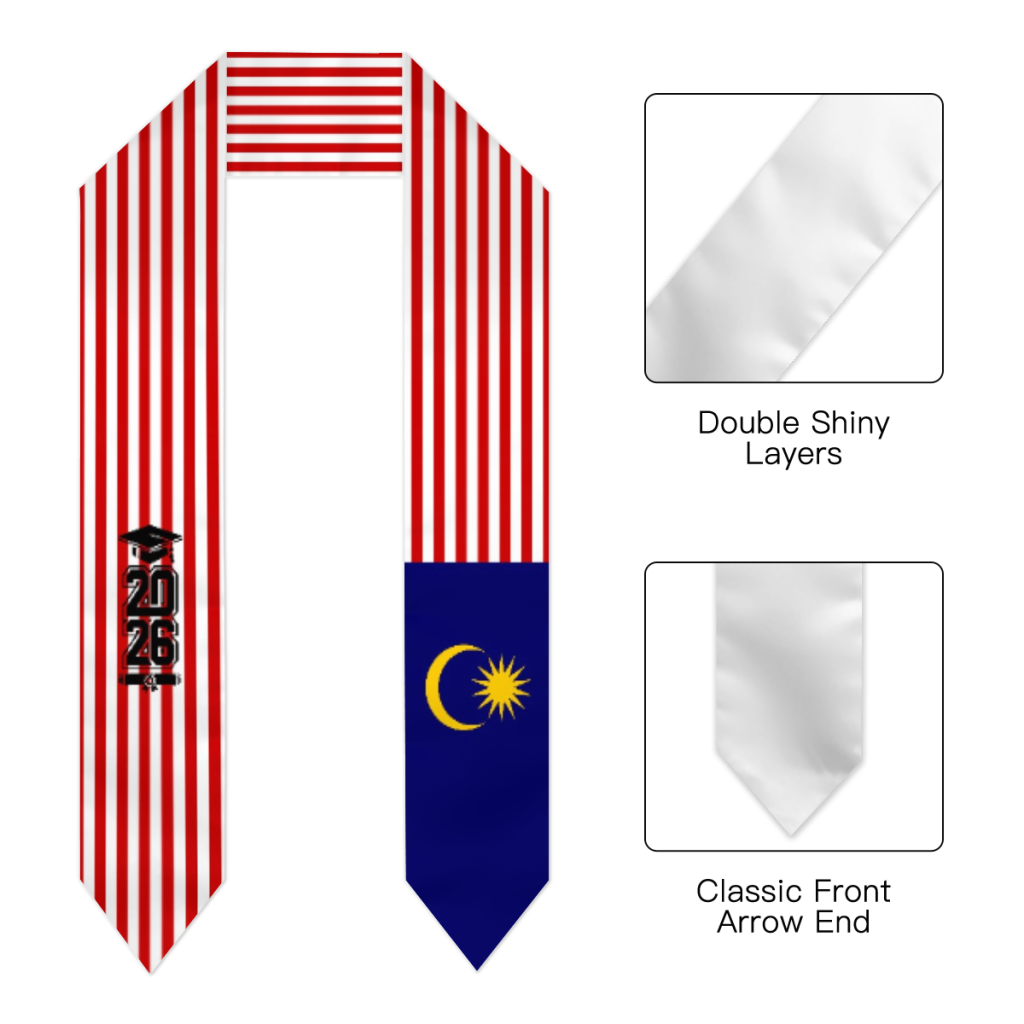 Écharpe de graduation et étole - Men'S Accessories Malaysia avis et prix